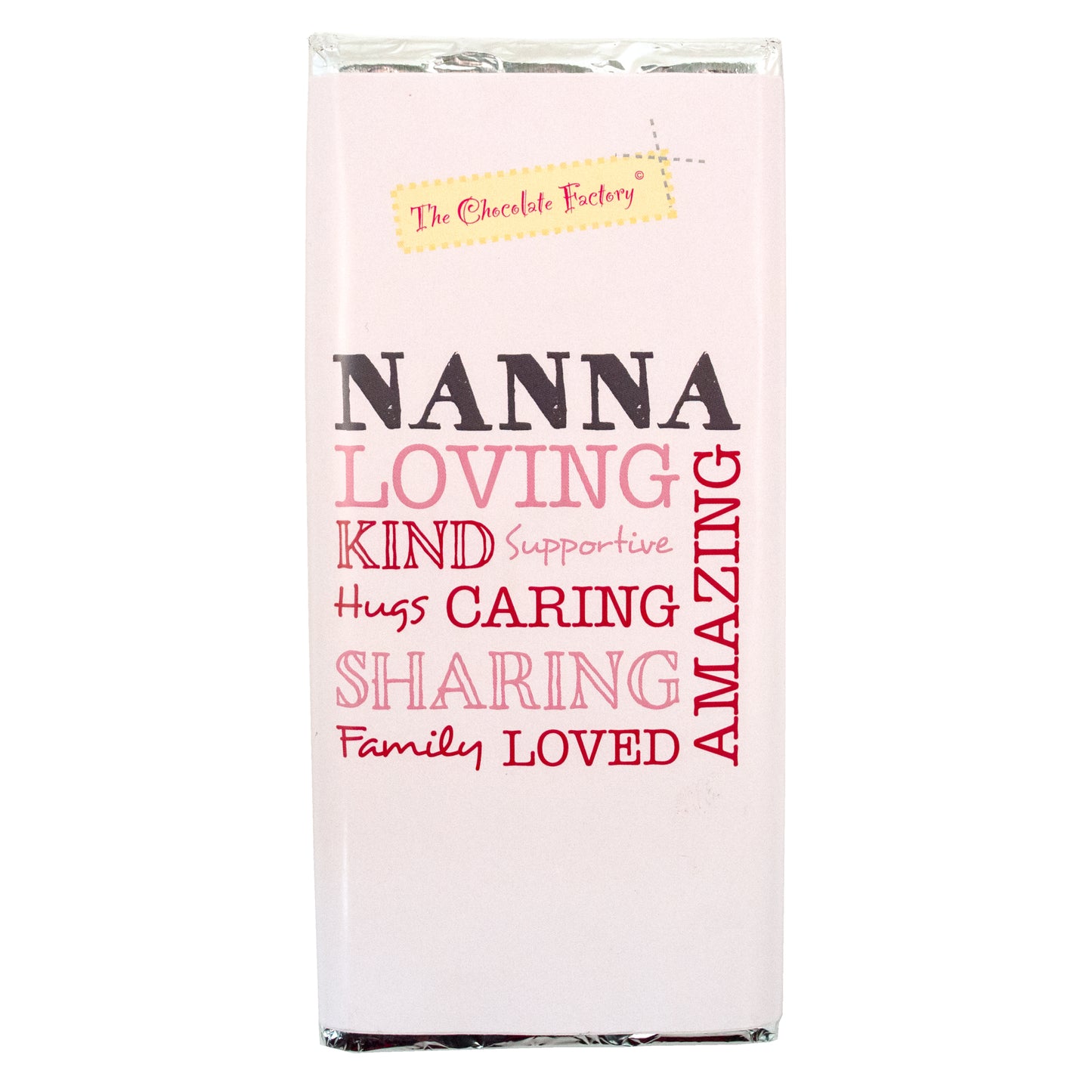 Nanna Script Chocolate Bar 75g