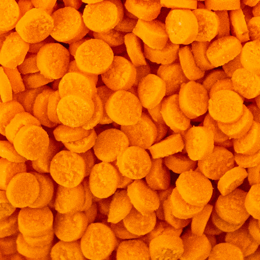 Orange confetti Sprinkles Edible cake decorations