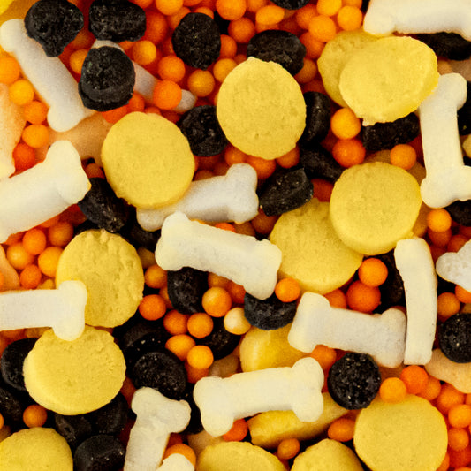 Rubbly Bones Sprinkles - Edible cake decorations