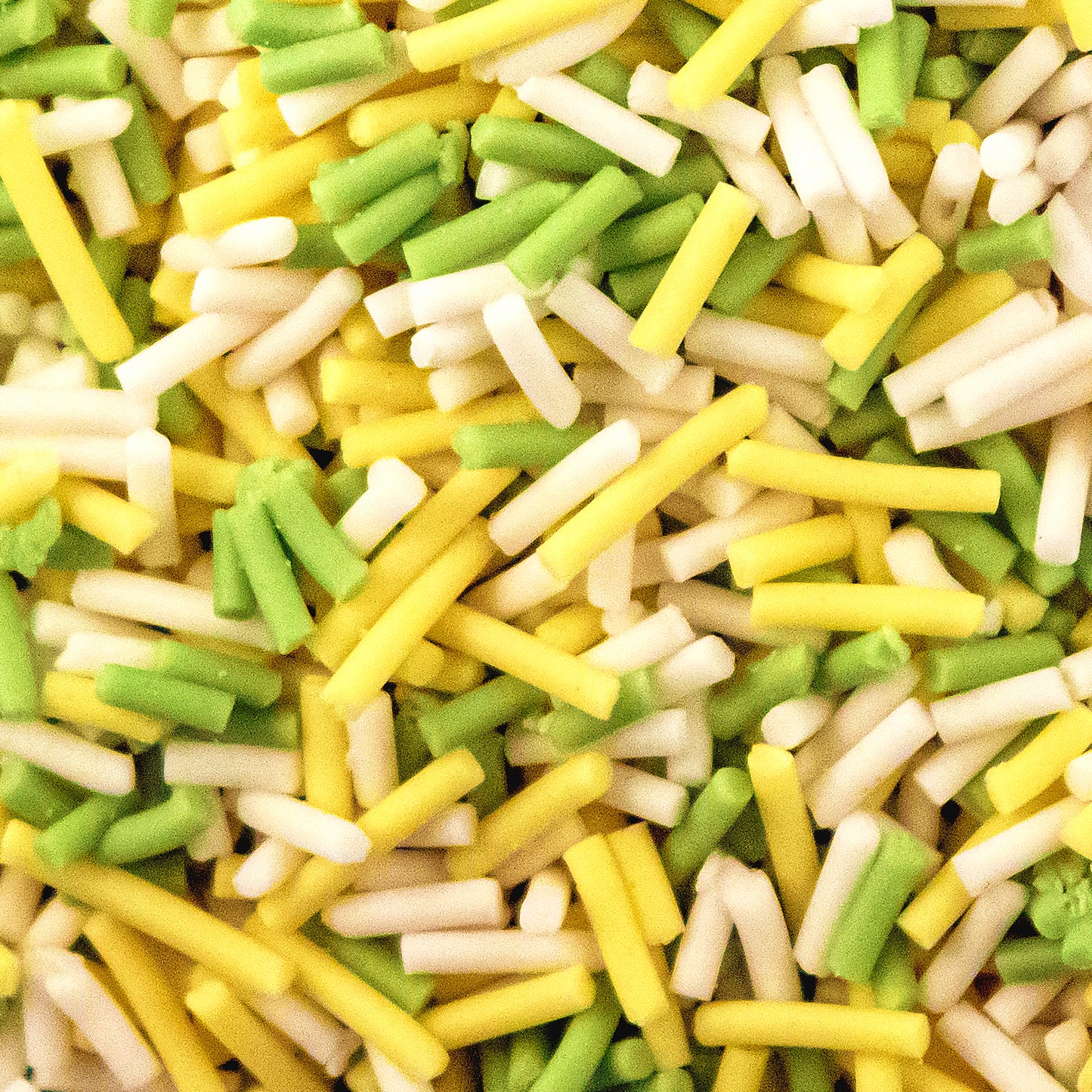 Green White & Yellow Vermicelli