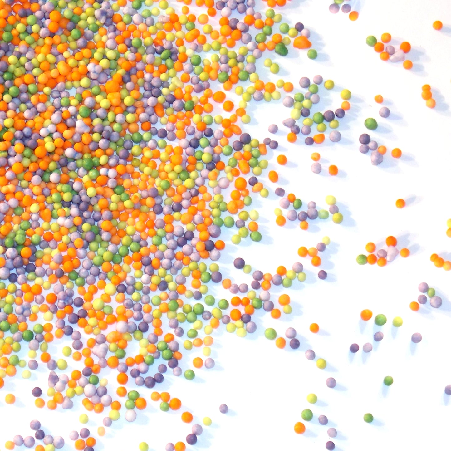 Green, Orange, Purple & White 100s & 1000s