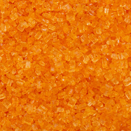 Orange Shimmer Sugar Edible Cake Decoration