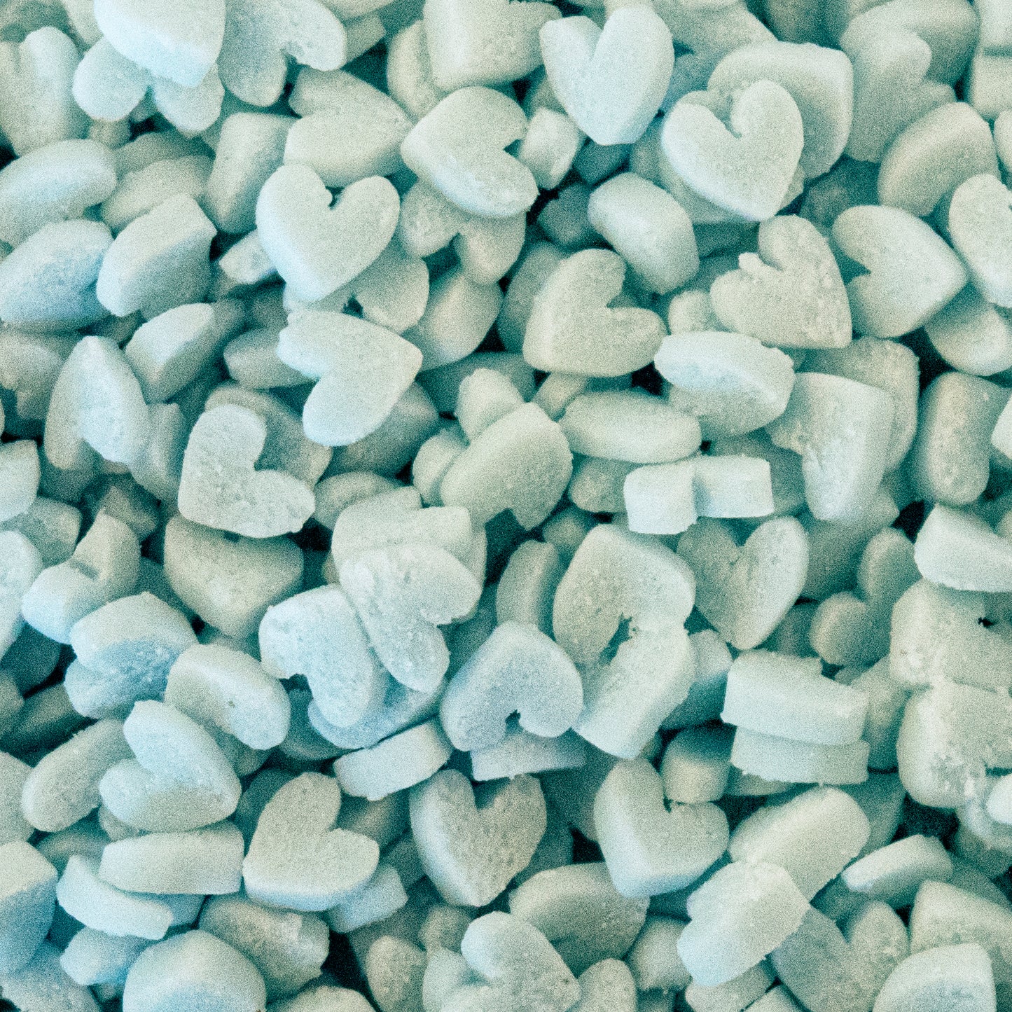 Baby Blue Mini Heart Sprinkles