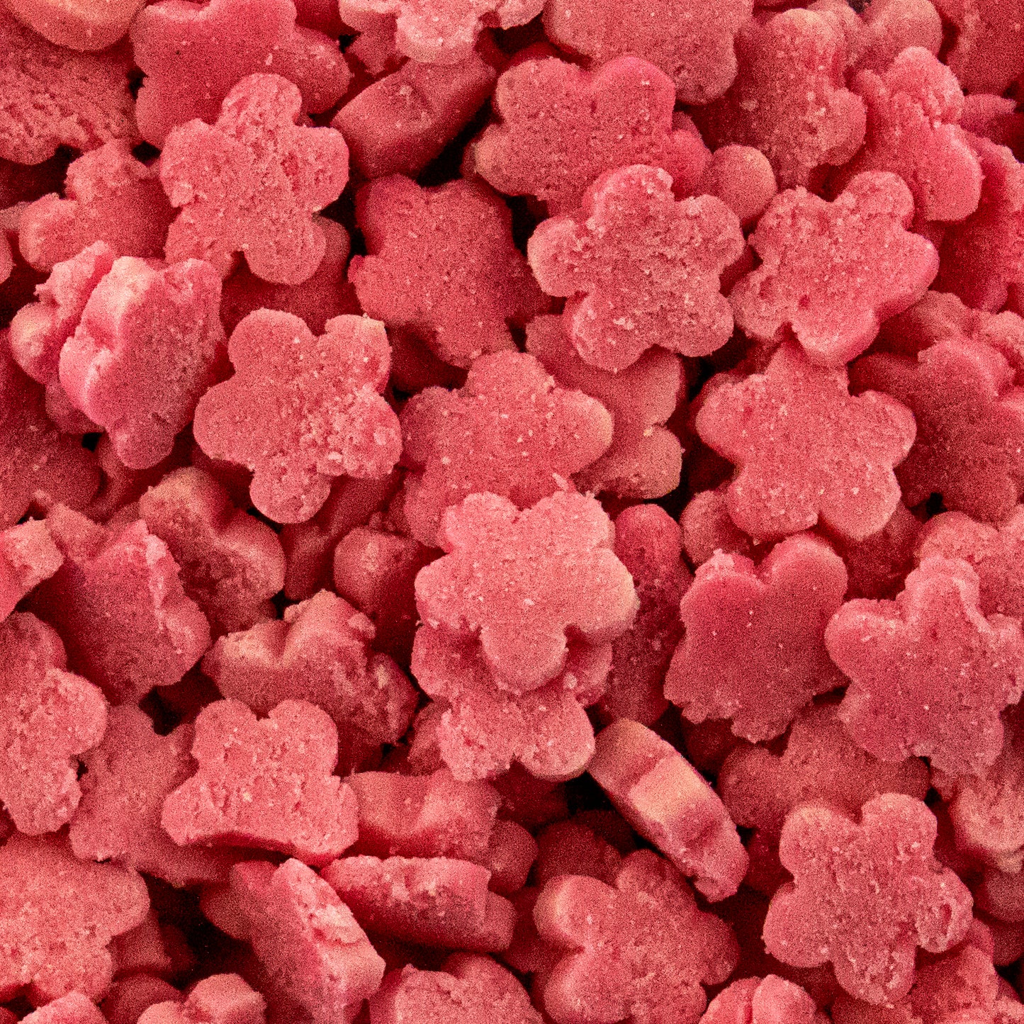 Cerise Flower Sprinkles Edible cake decorations
