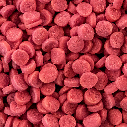 Cerise confetti sprinkles edible cake decorations