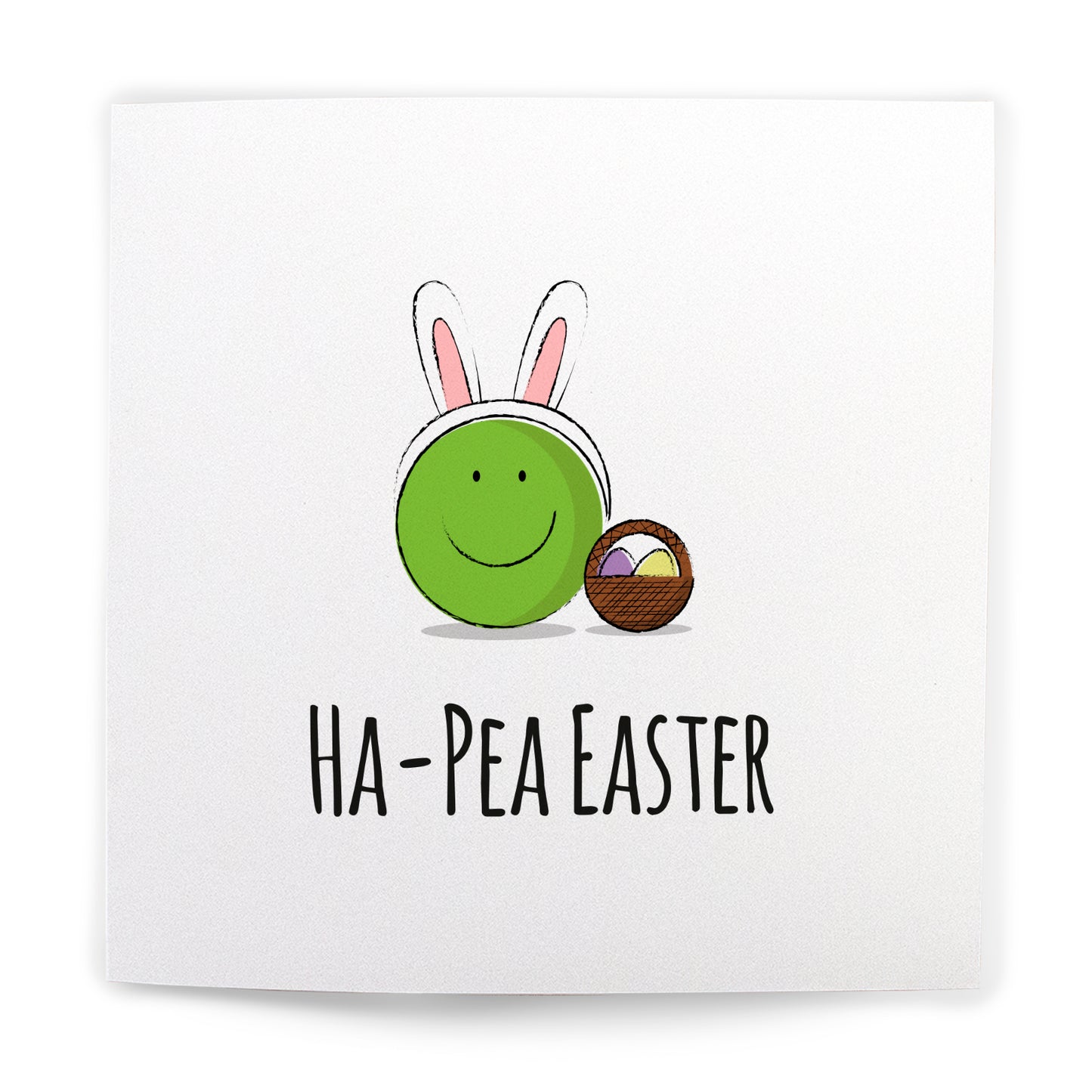 Ha-Pea Easter Card