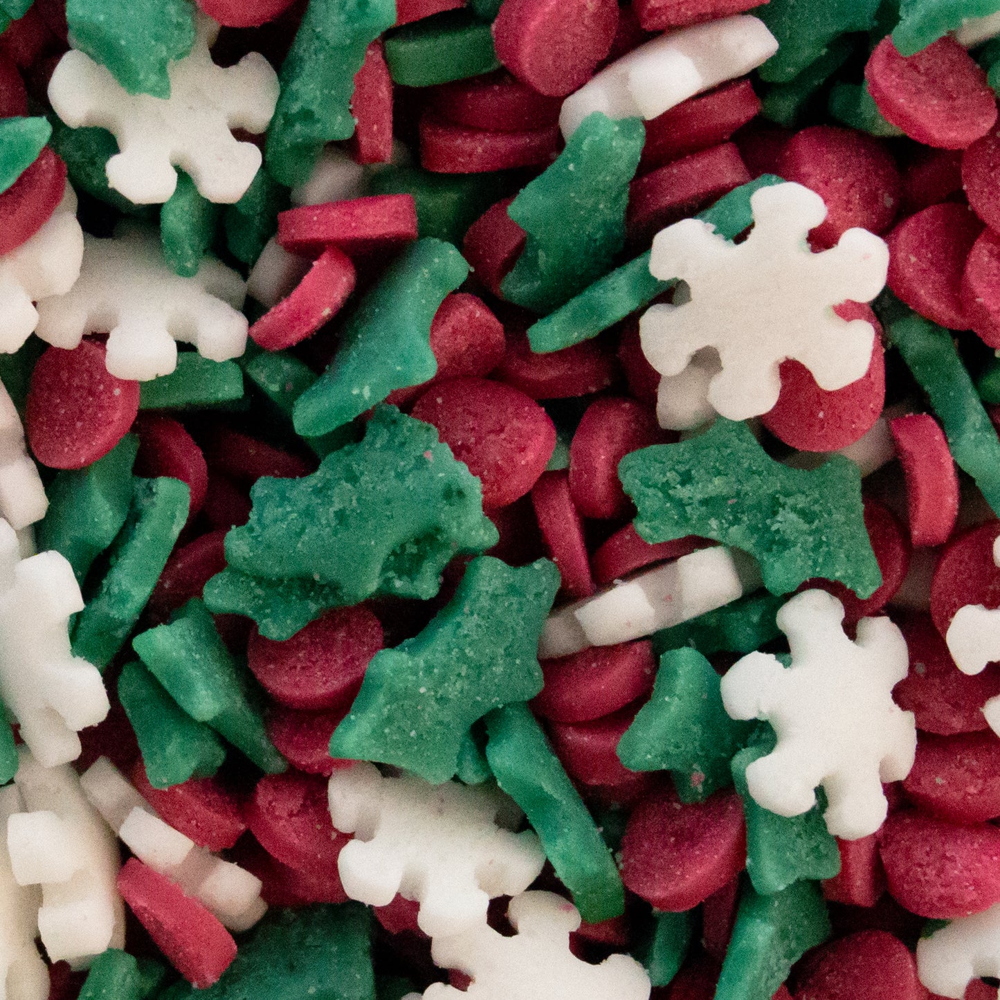 Snowflake & Hollyberry Sprinkles