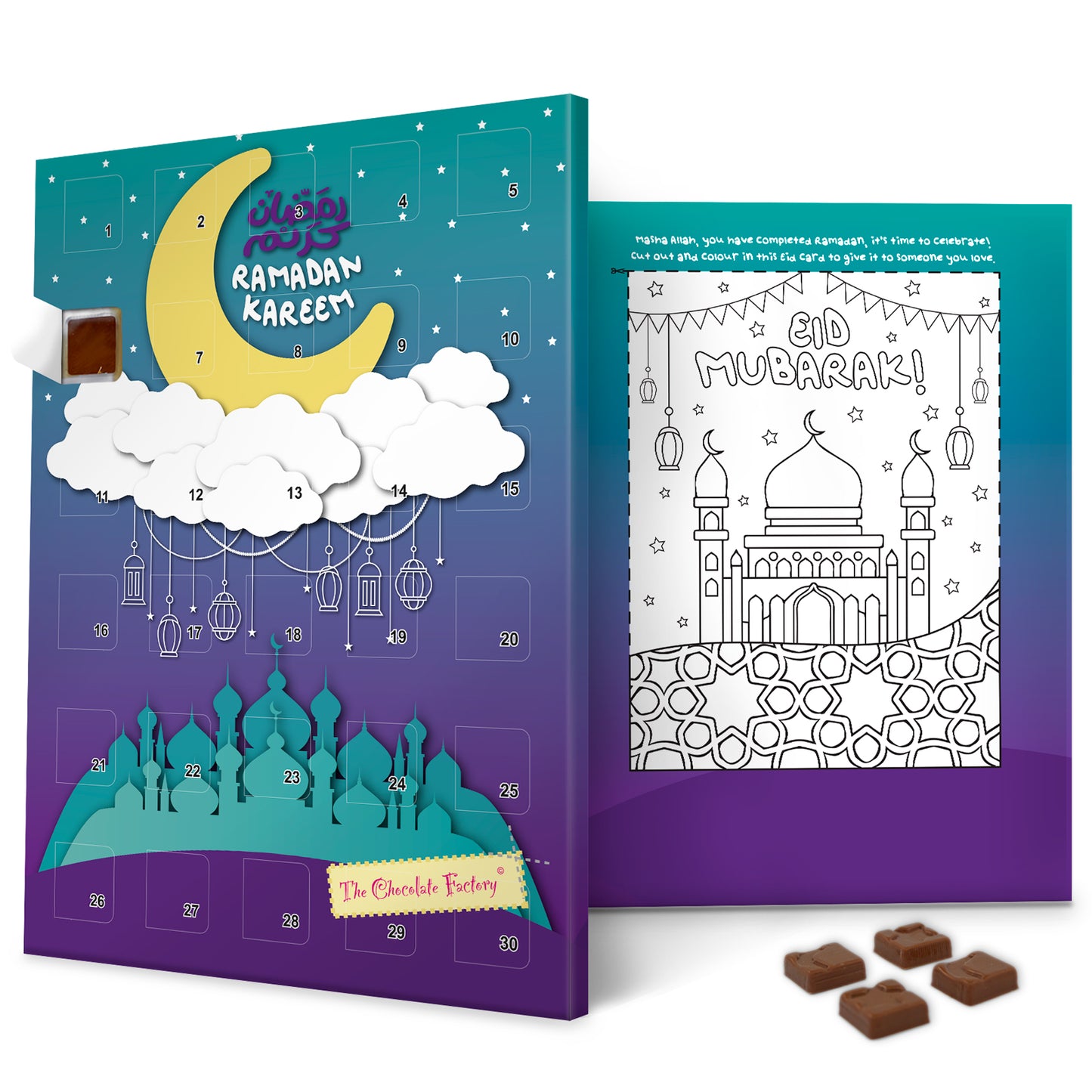Moon & Cloud Ramadan Calendar