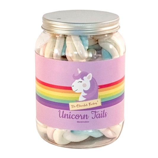 Unicorn tails gifts for girls marshmallow in a jar