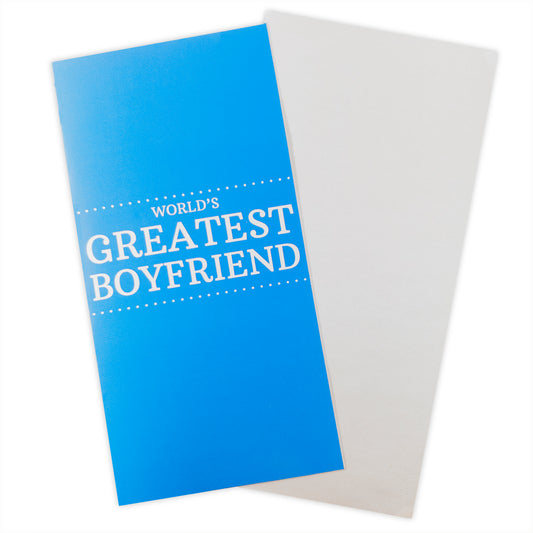World's Greatest Boyfriend Card