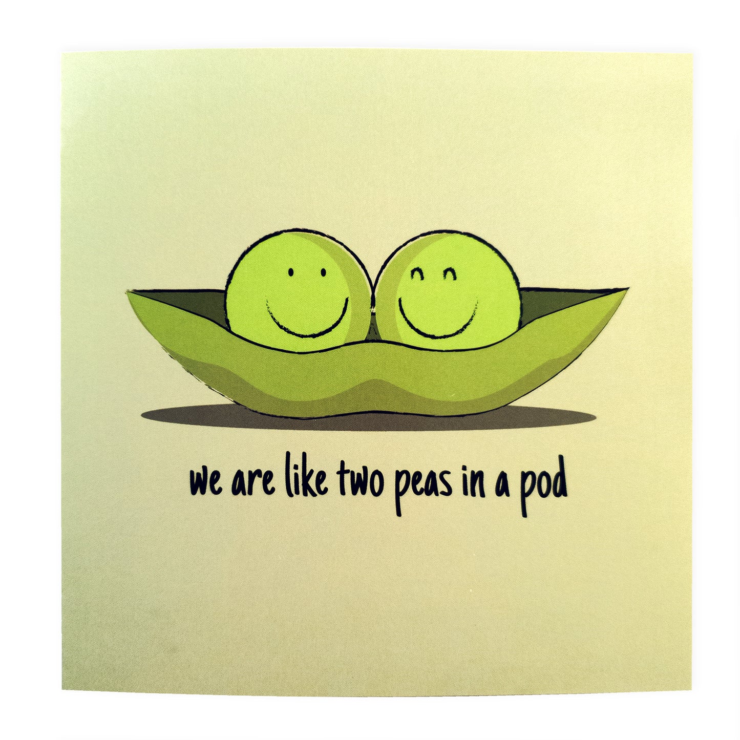 Two Peas In A Pod Card