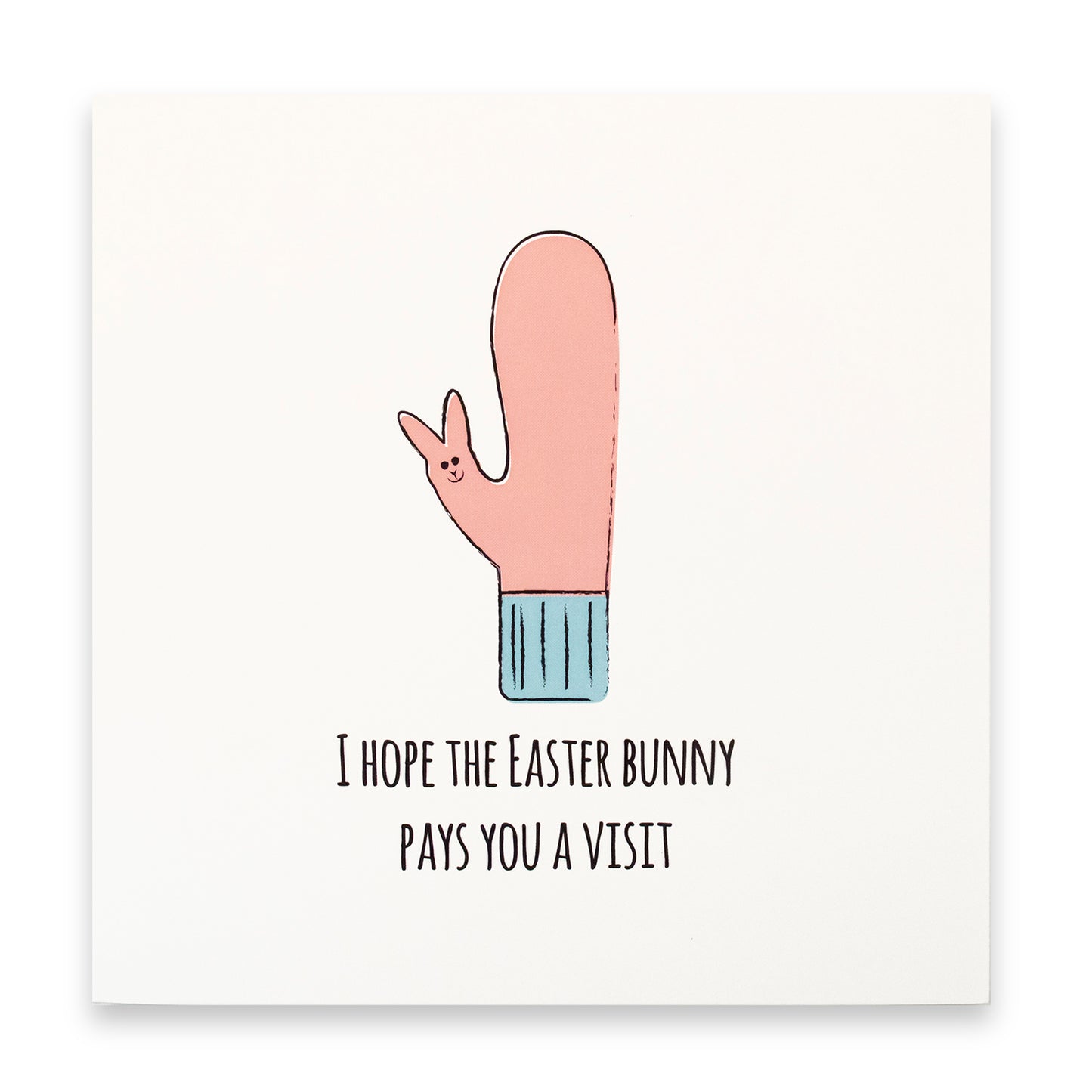 Easter Bunny Pays a Visit Card