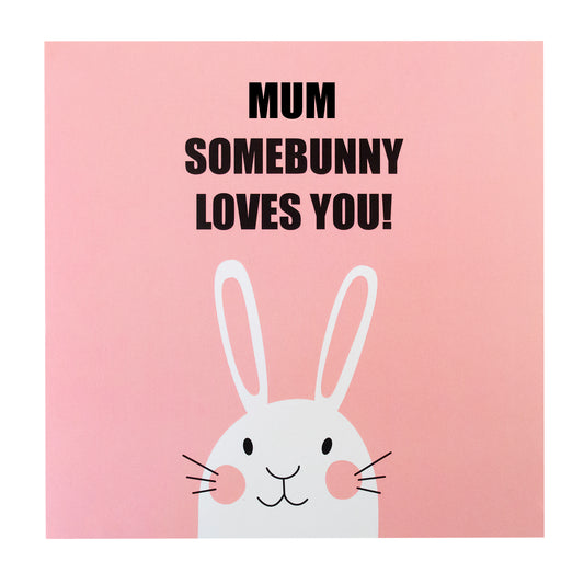 Mum Somebunny Love You Card
