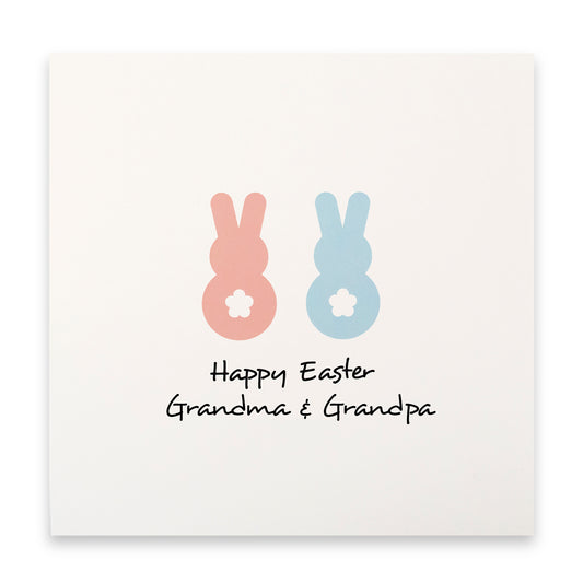 Happy Easter Grandma and Grampa Card