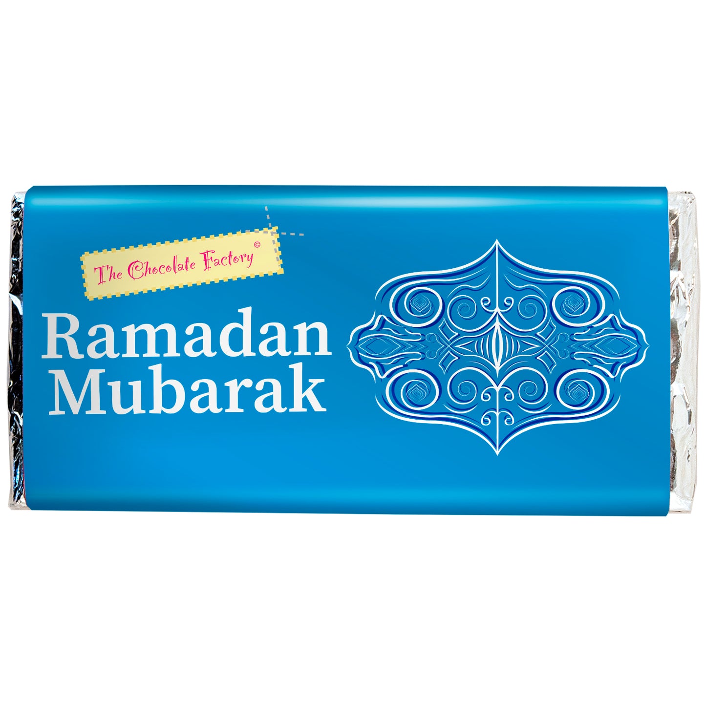 Calligraphy Ramadan Solid Milk Chocolate 75g Bar