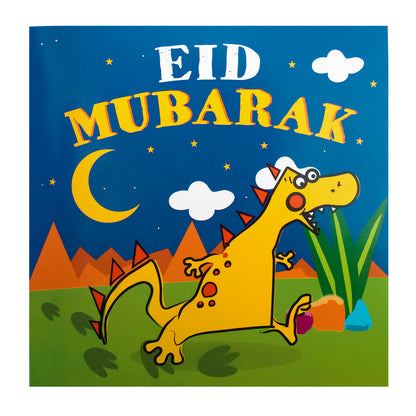 Dinosaur Eid Card