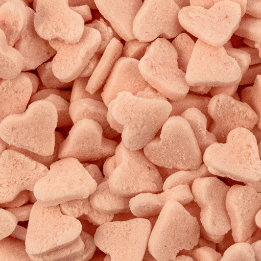 Pink Heart Sprinkles Edible cake decorations