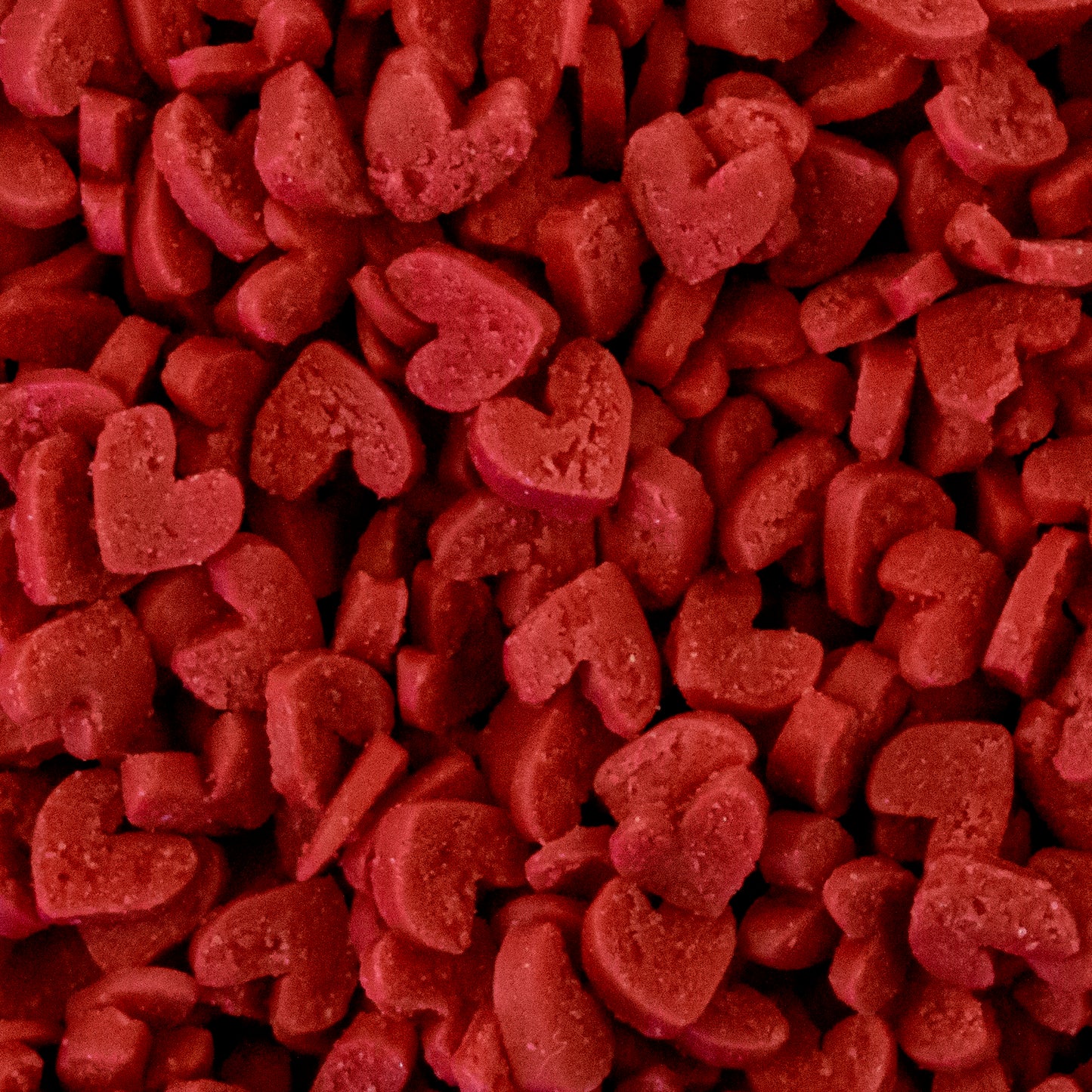 Red Mini Heart Sprinkles
