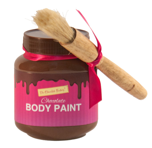 Chocolate body paint 400g jar by Michton for couples

