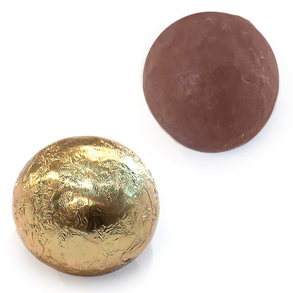 Gold Foiled Milk Chocolate Balls - 500g