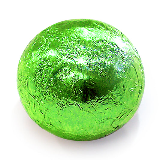 Green Foiled Chocolate Balls Wedding Party Favours
