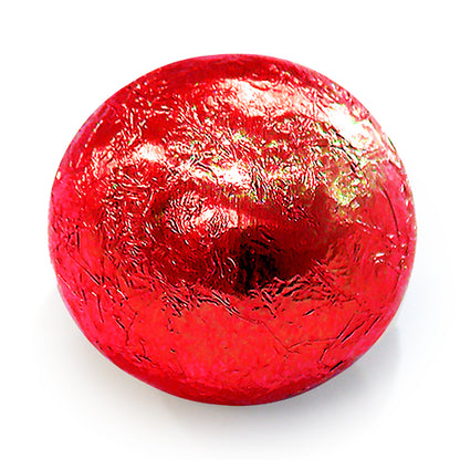 Red Foiled Chocolate Balls Wedding Party Favours