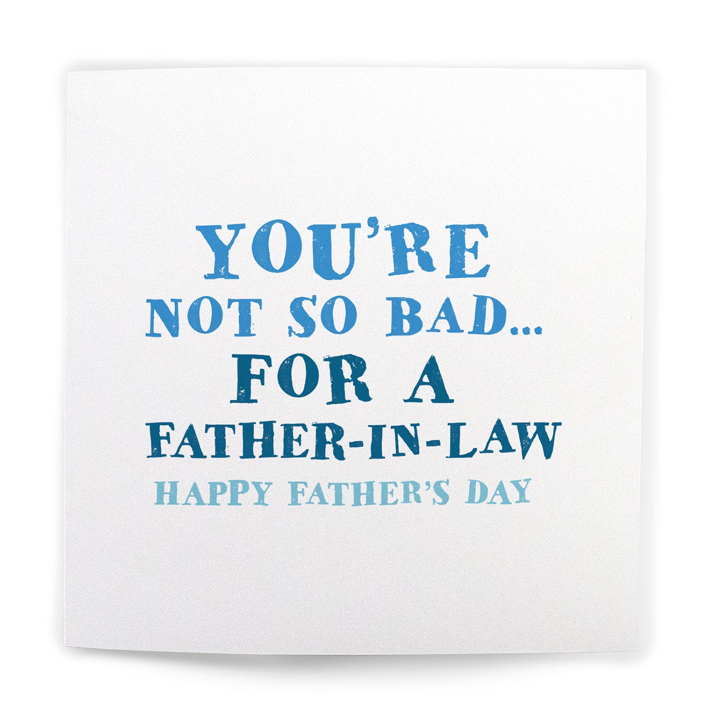 fathers day card  - Father-in-law card -Funny - Michton Uk