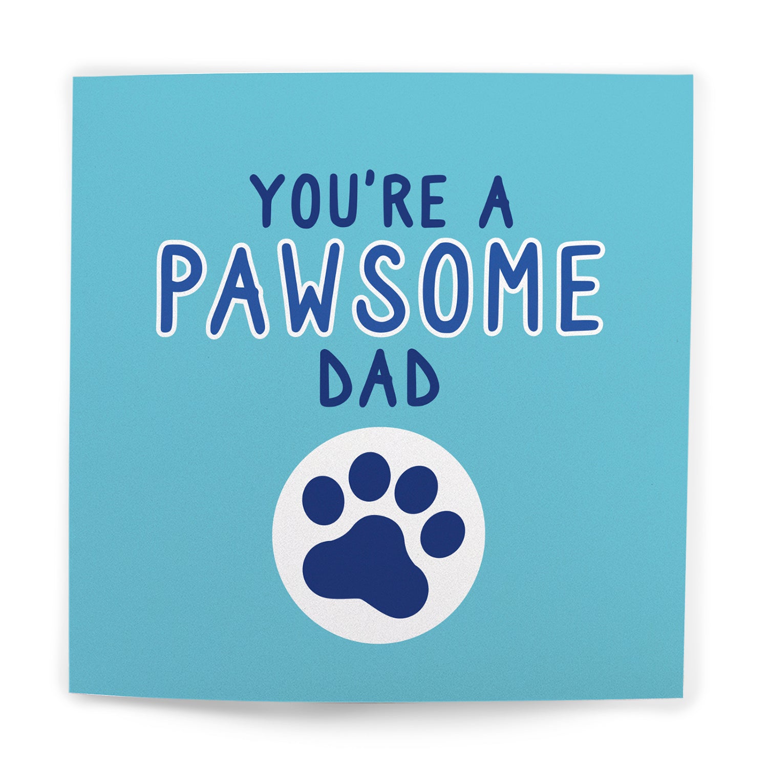 fathers day card -from cat - from dog - from pet - Michton Uk