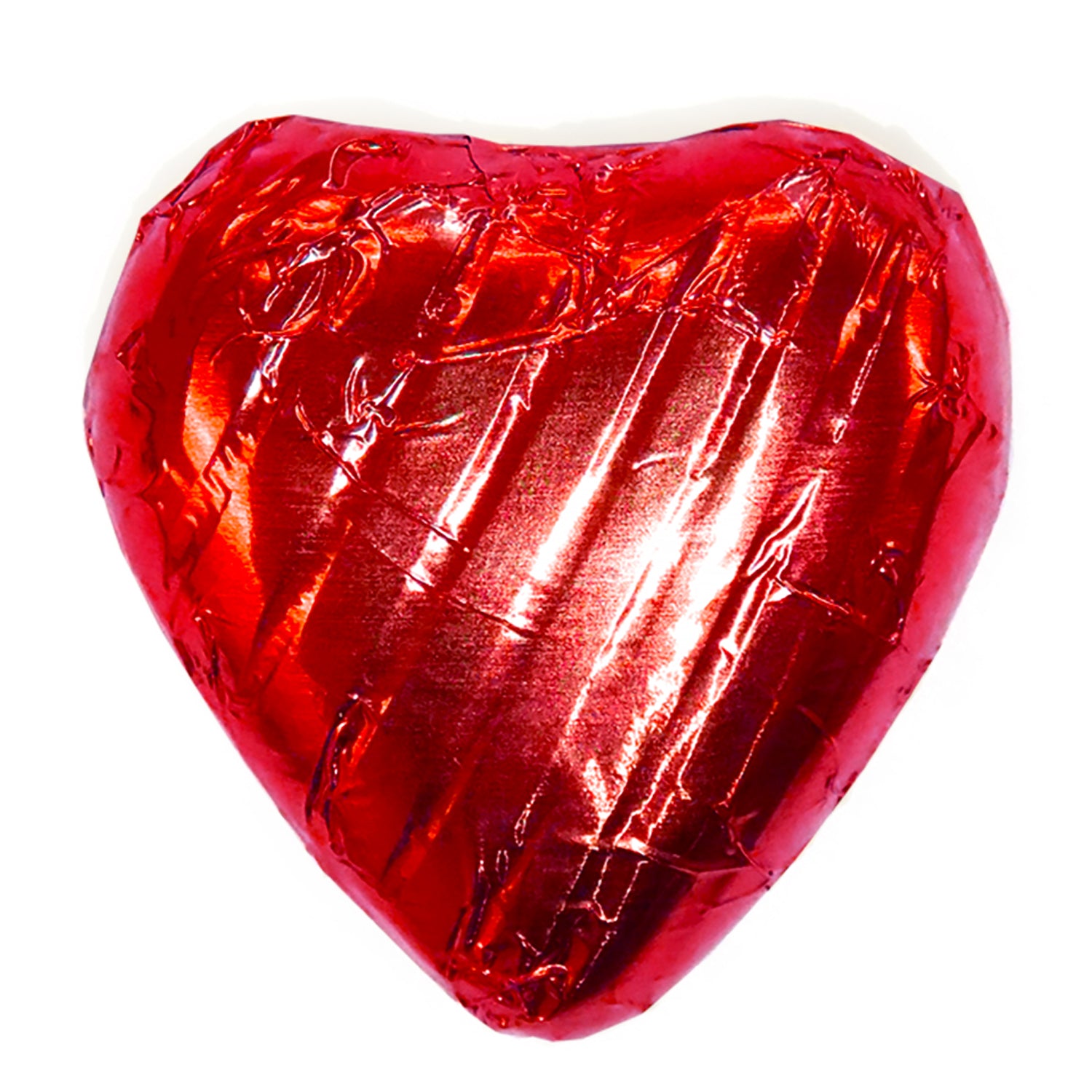 Red Foil Wrapped Chocolate Hearts 